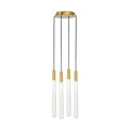 VISUAL COMFORT MODERN, PYLON CHANDELIER, CHANDELIER LIGHT