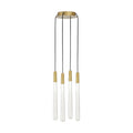 VISUAL COMFORT MODERN, PYLON CHANDELIER, CHANDELIER LIGHT