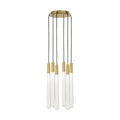 VISUAL COMFORT MODERN, PYLON CHANDELIER, CHANDELIER LIGHT