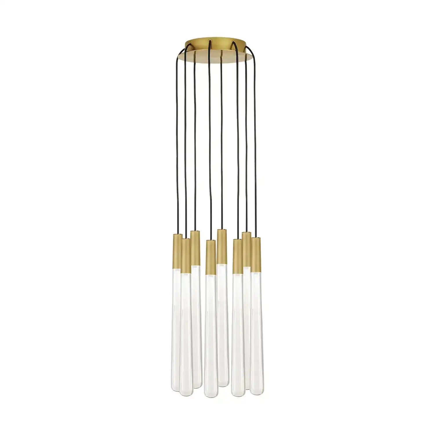 VISUAL COMFORT MODERN, PYLON CHANDELIER, CHANDELIER LIGHT