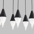 VISUAL COMFORT MODERN, TURRET CHANDELIER, CHANDELIER LIGHT