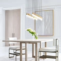 VISUAL COMFORT MODERN, TURRET CHANDELIER, CHANDELIER LIGHT