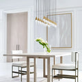 VISUAL COMFORT MODERN, TURRET CHANDELIER, CHANDELIER LIGHT