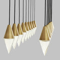 VISUAL COMFORT MODERN, TURRET CHANDELIER, CHANDELIER LIGHT