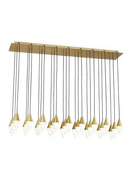 VISUAL COMFORT MODERN, TURRET CHANDELIER, CHANDELIER LIGHT