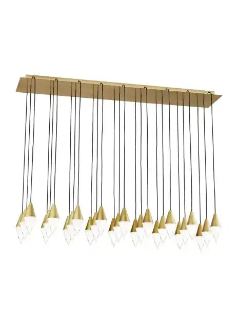 VISUAL COMFORT MODERN, TURRET CHANDELIER, CHANDELIER LIGHT