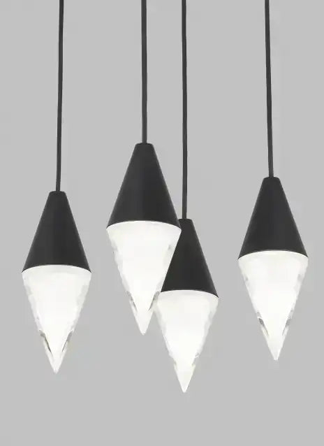 VISUAL COMFORT MODERN, TURRET CHANDELIER, CHANDELIER LIGHT