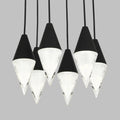 VISUAL COMFORT MODERN, TURRET CHANDELIER, CHANDELIER LIGHT