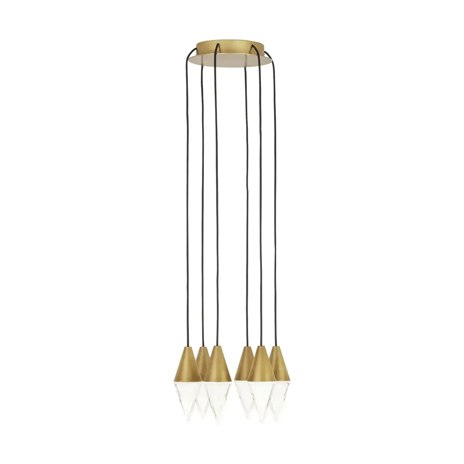 VISUAL COMFORT MODERN, TURRET CHANDELIER, CHANDELIER LIGHT