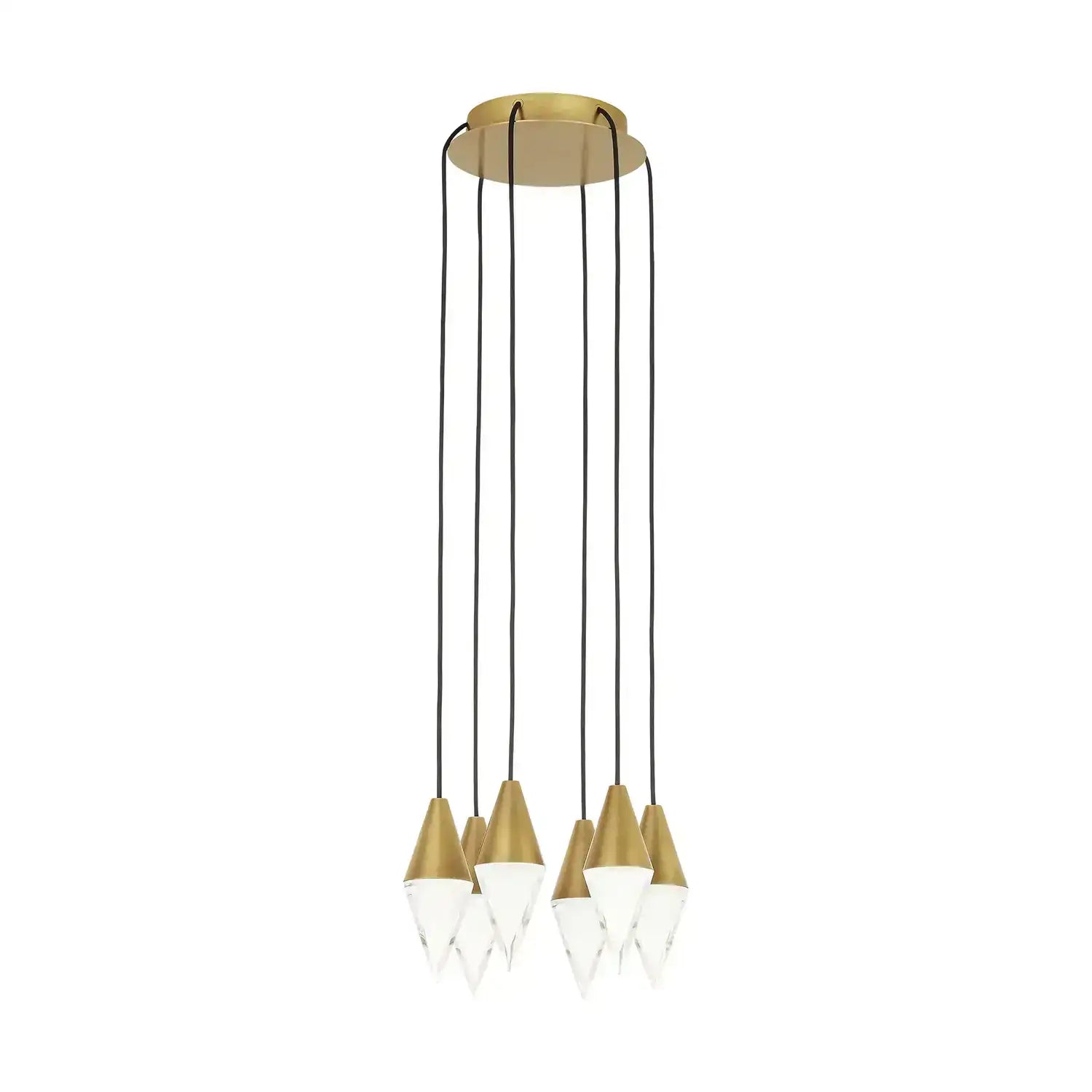 VISUAL COMFORT MODERN, TURRET CHANDELIER, CHANDELIER LIGHT