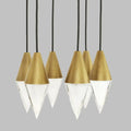 VISUAL COMFORT MODERN, TURRET CHANDELIER, CHANDELIER LIGHT