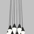 VISUAL COMFORT MODERN, TURRET CHANDELIER, CHANDELIER LIGHT