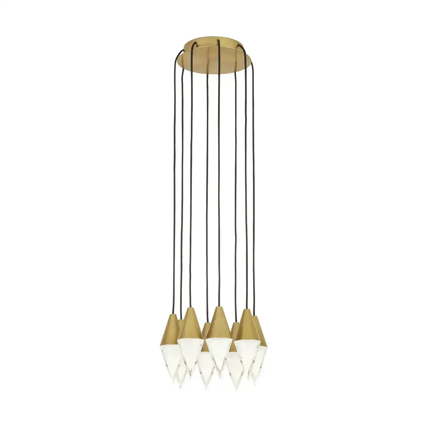 VISUAL COMFORT MODERN, TURRET CHANDELIER, CHANDELIER LIGHT