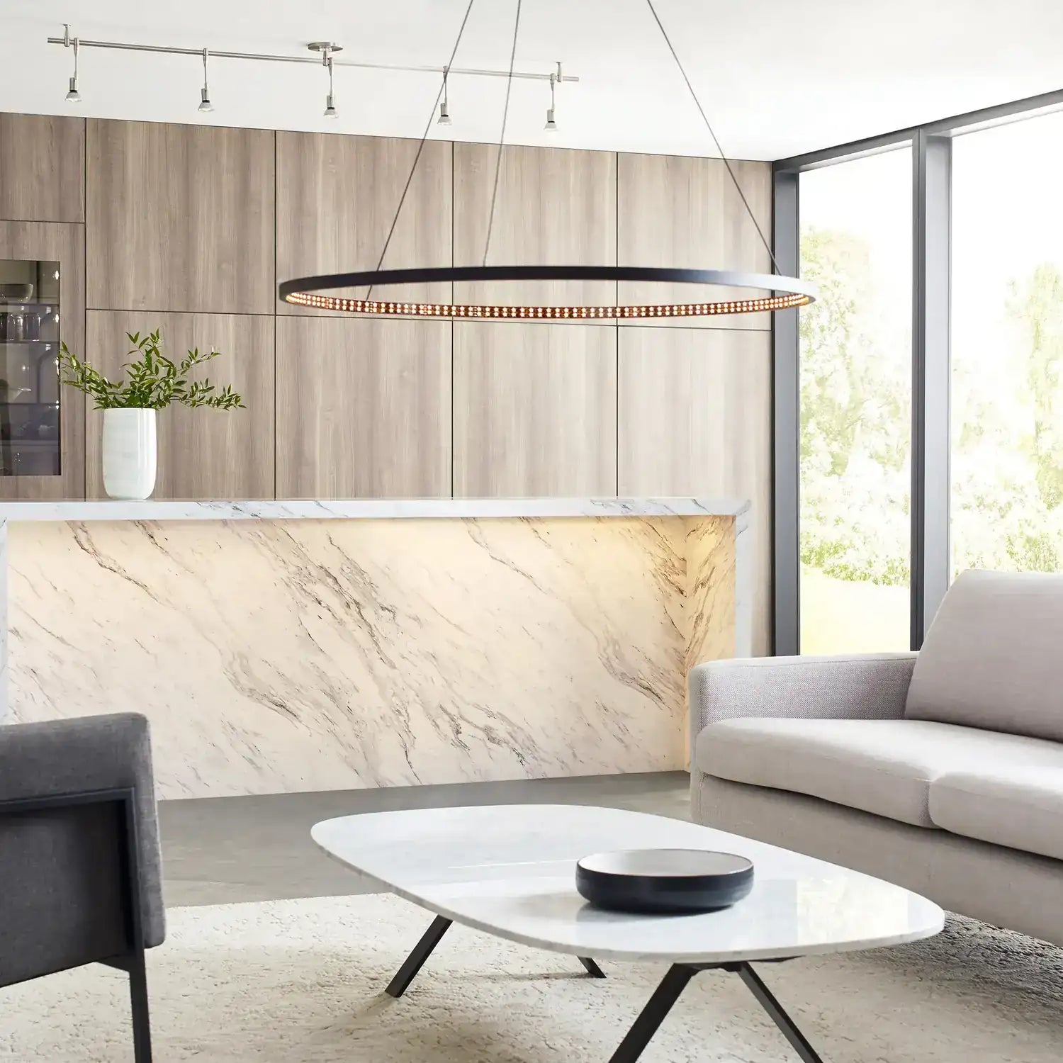 VISUAL COMFORT MODERN, VELLAVI CHANDELIER, CHANDELIER LIGHT