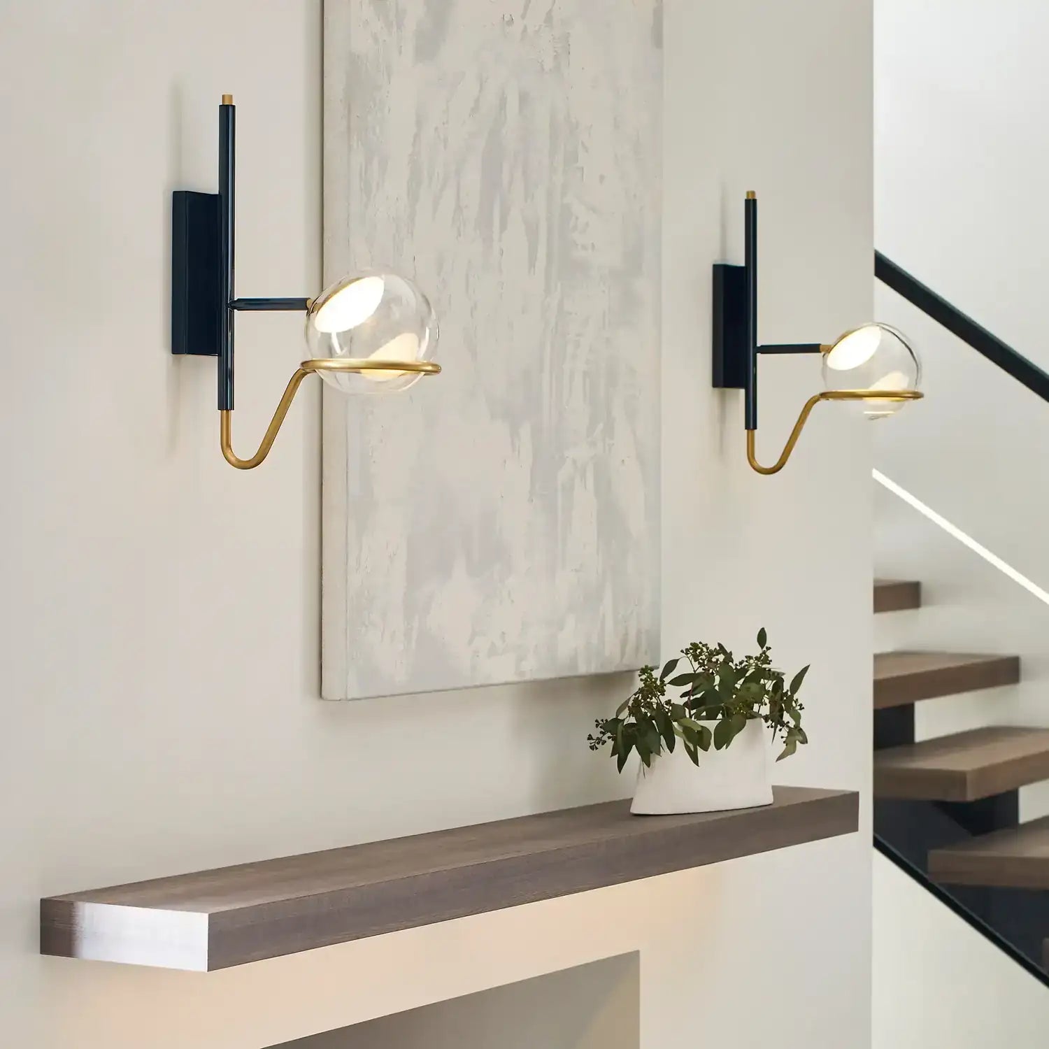 VISUAL COMFORT MODERN, CROSBY SCONCE, WALL SCONCES