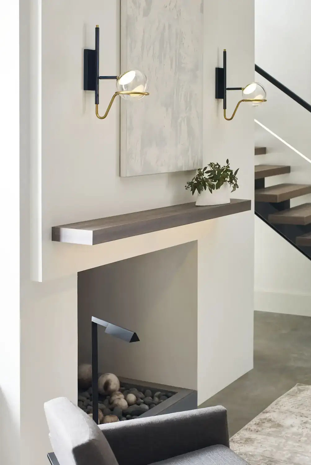 VISUAL COMFORT MODERN, CROSBY SCONCE, WALL SCONCES