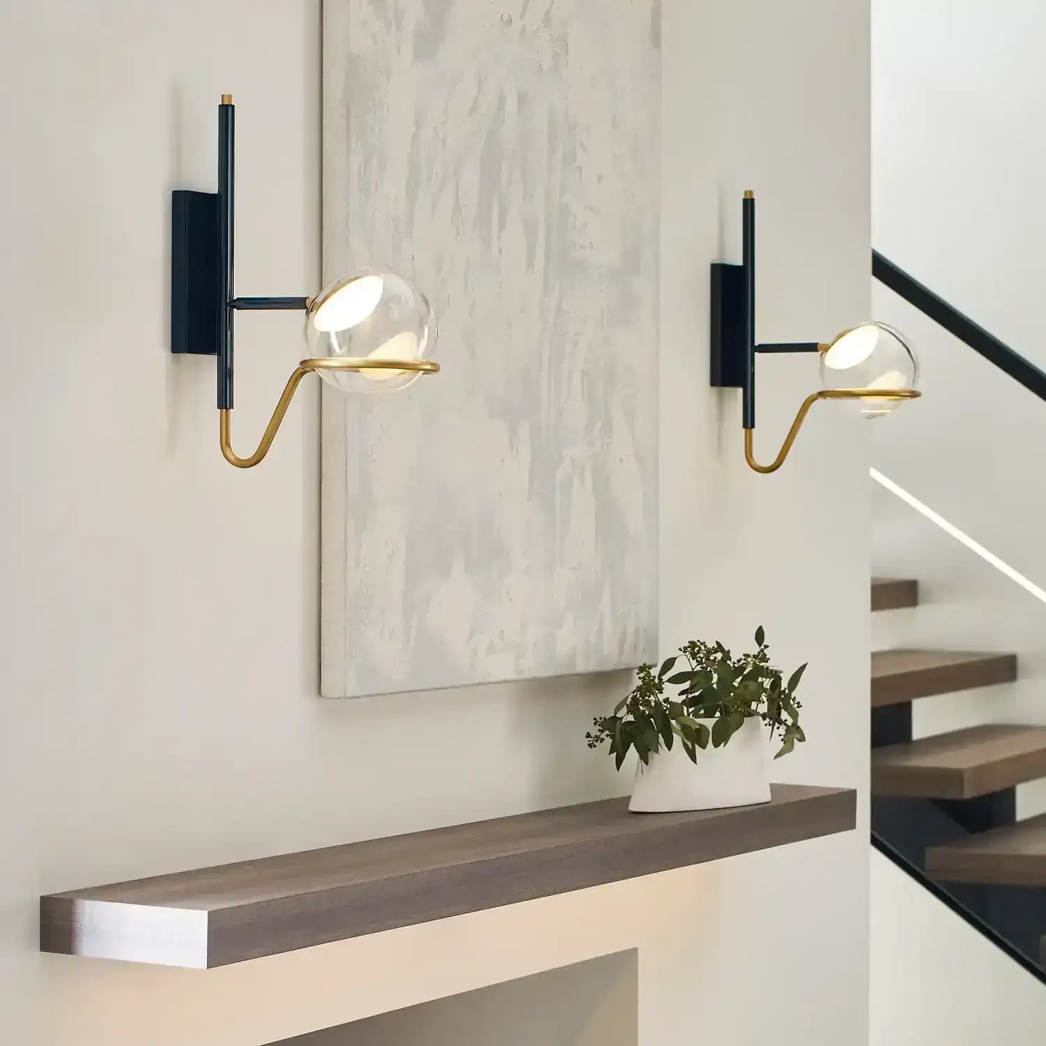 VISUAL COMFORT MODERN, CROSBY SCONCE, WALL SCONCES