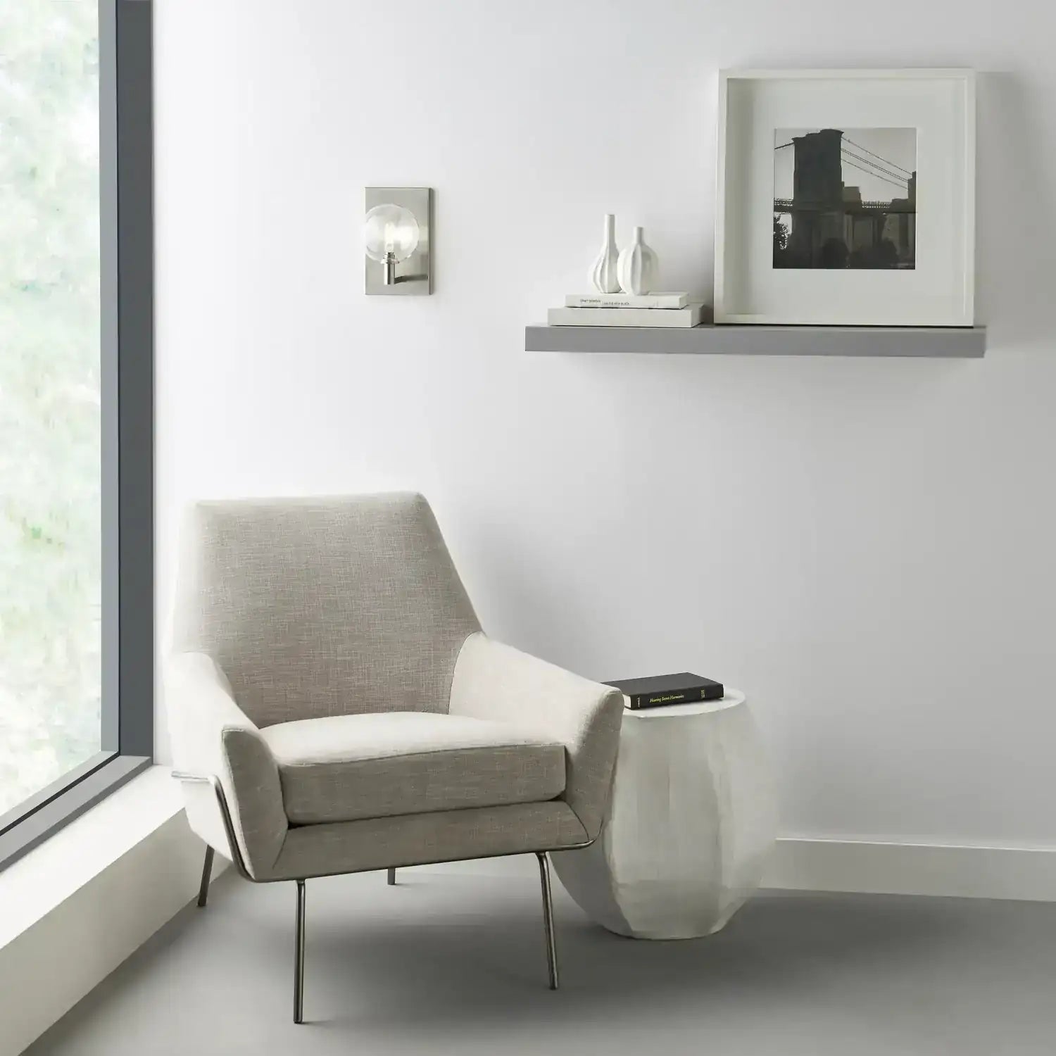 VISUAL COMFORT MODERN, GAMBIT SINGLE WALL, WALL SCONCES