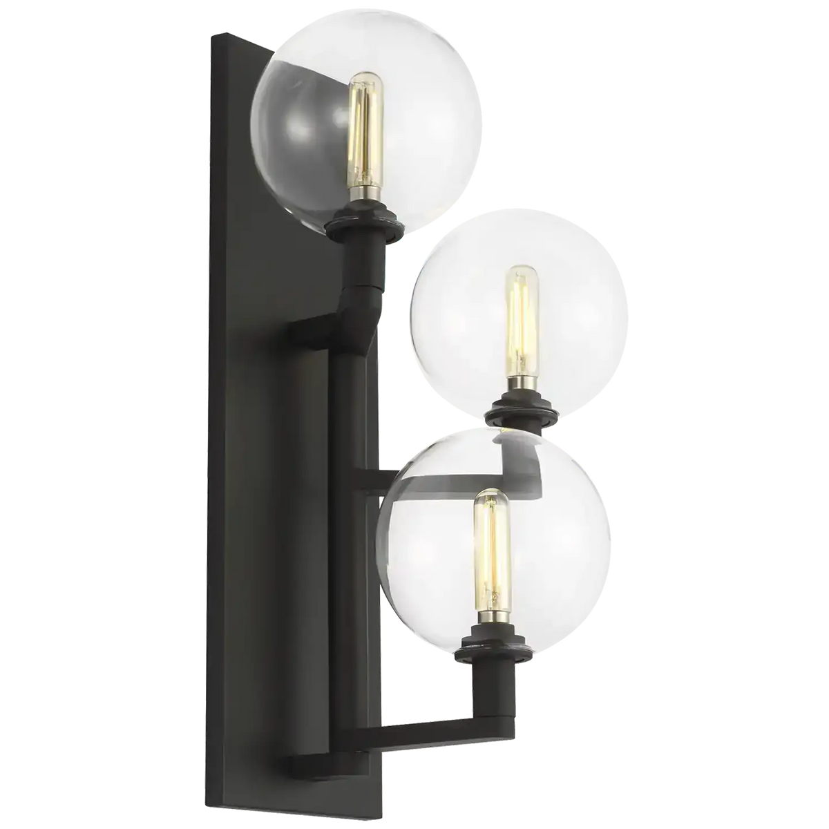 VISUAL COMFORT MODERN, GAMBIT TRIPLE WALL, WALL SCONCES