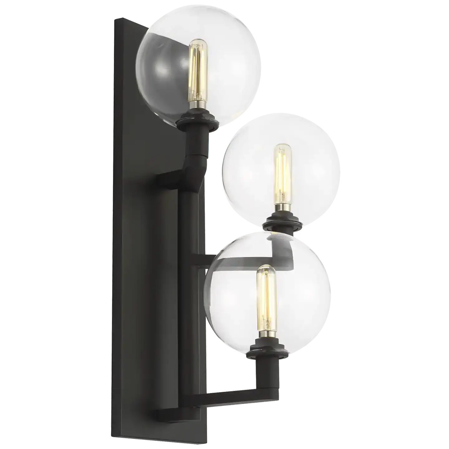VISUAL COMFORT MODERN, GAMBIT TRIPLE WALL, WALL SCONCES