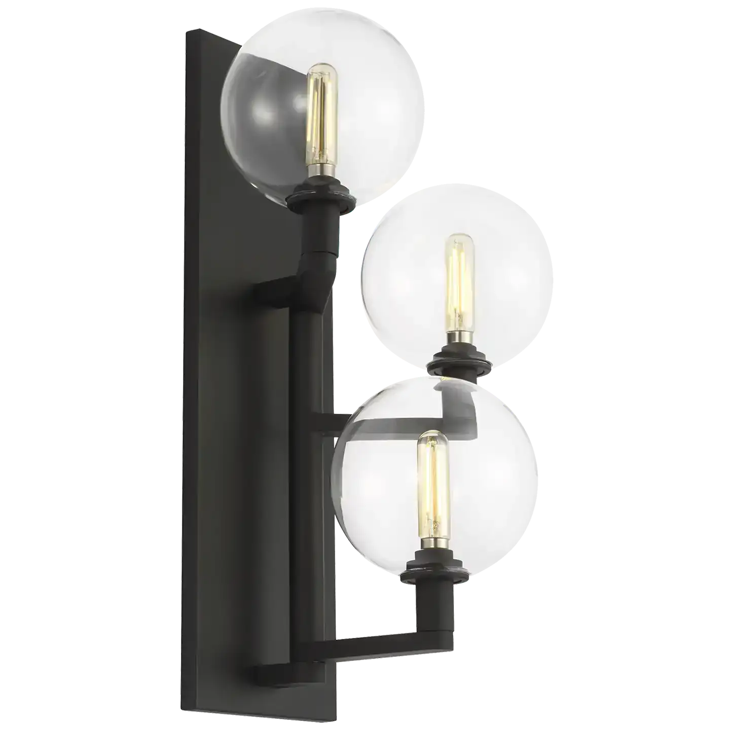 VISUAL COMFORT MODERN, GAMBIT TRIPLE WALL, WALL SCONCES