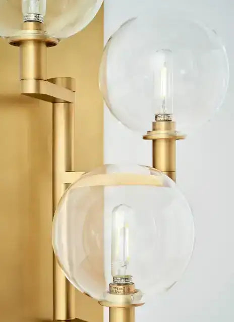 VISUAL COMFORT MODERN, GAMBIT TRIPLE WALL, WALL SCONCES