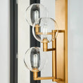 VISUAL COMFORT MODERN, GAMBIT TRIPLE WALL, WALL SCONCES