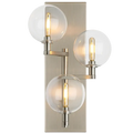 VISUAL COMFORT MODERN, GAMBIT TRIPLE WALL, WALL SCONCES