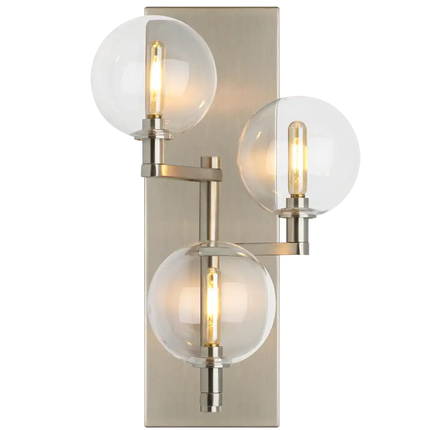 VISUAL COMFORT MODERN, GAMBIT TRIPLE WALL, WALL SCONCES