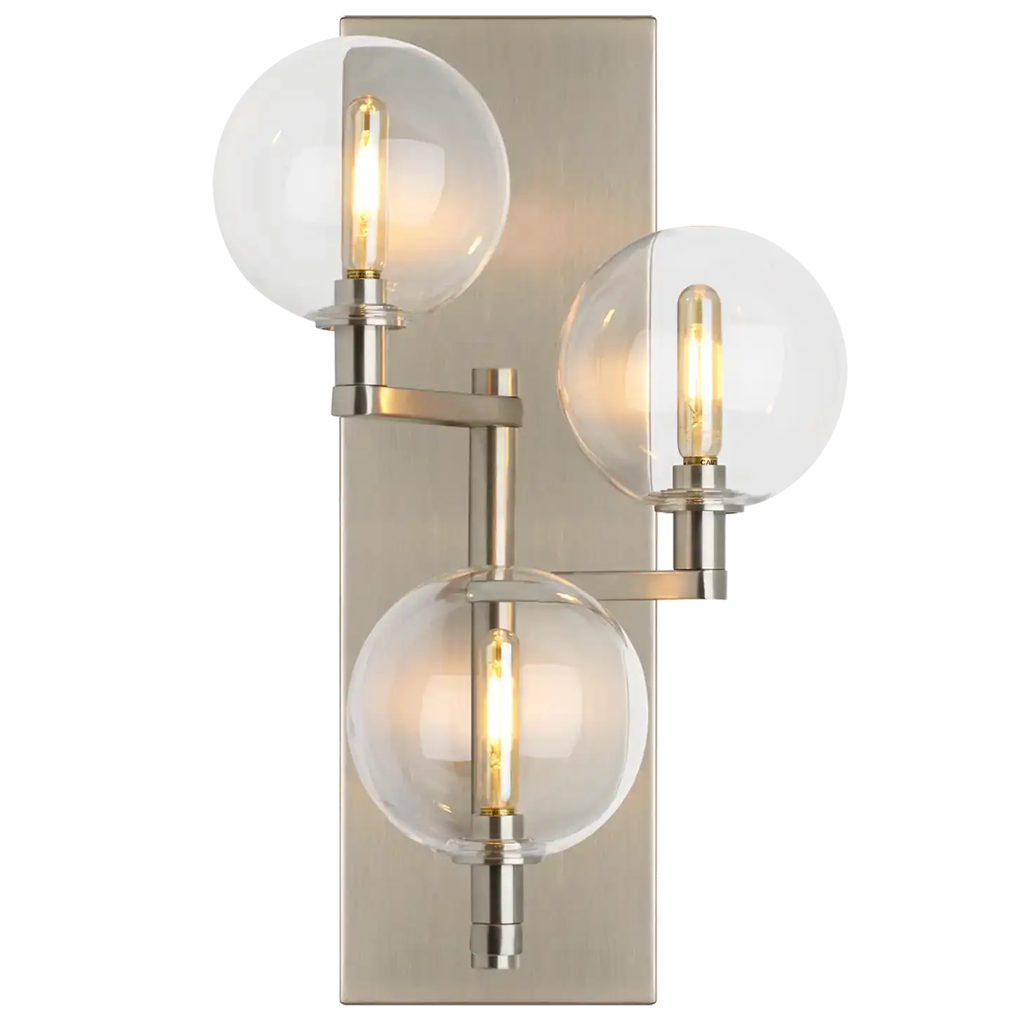 VISUAL COMFORT MODERN, GAMBIT TRIPLE WALL, WALL SCONCES