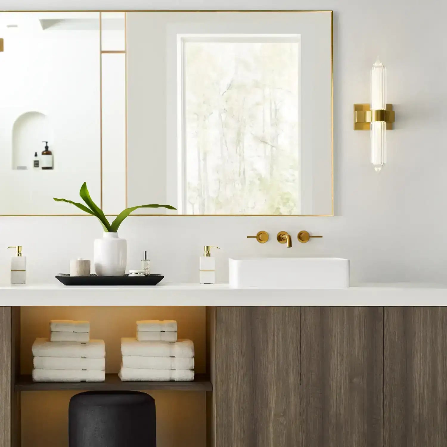 VISUAL COMFORT MODERN, LANGSTON WALL SCONCE, WALL SCONCES