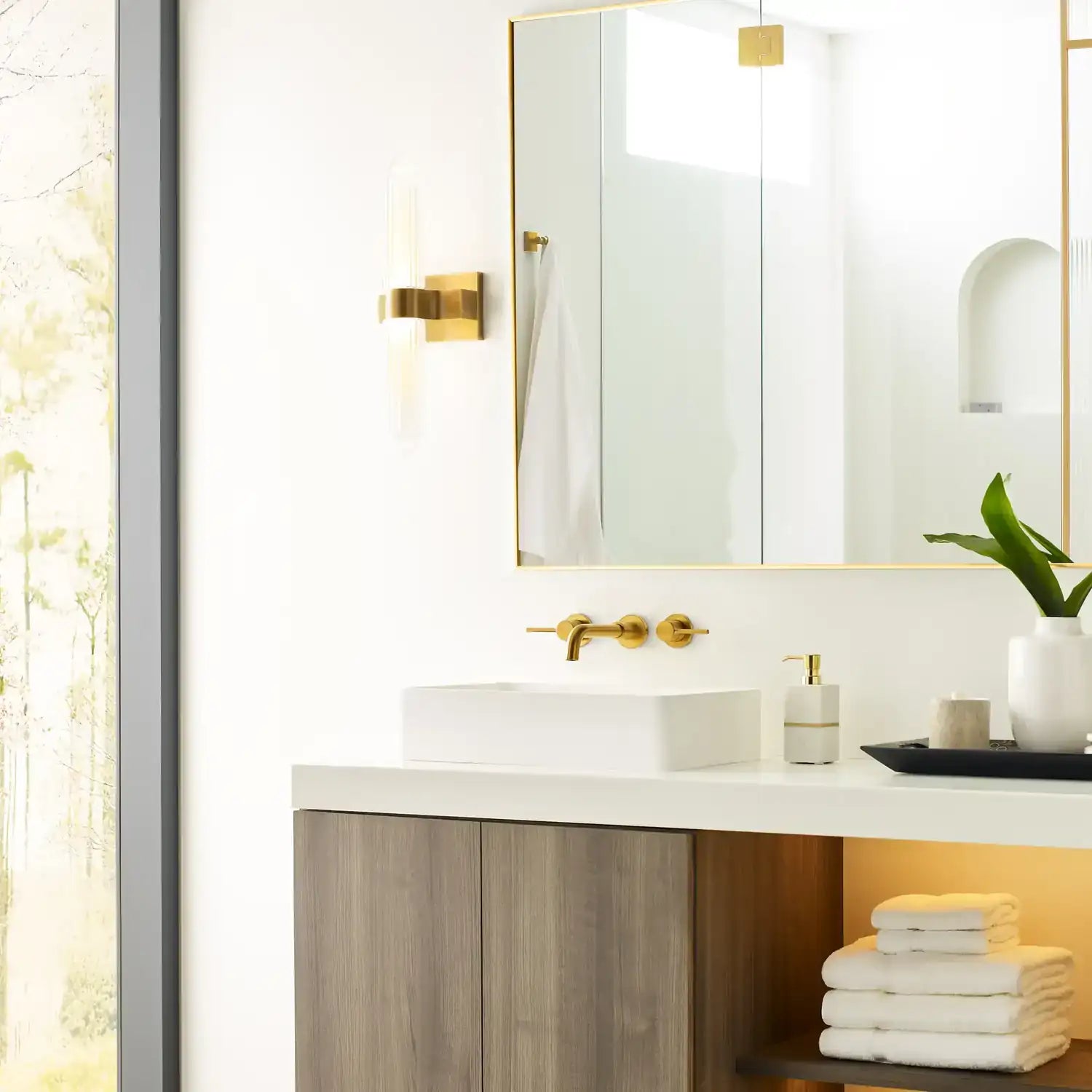 VISUAL COMFORT & CO., LANGSTON SCONCE, WALL SCONCES