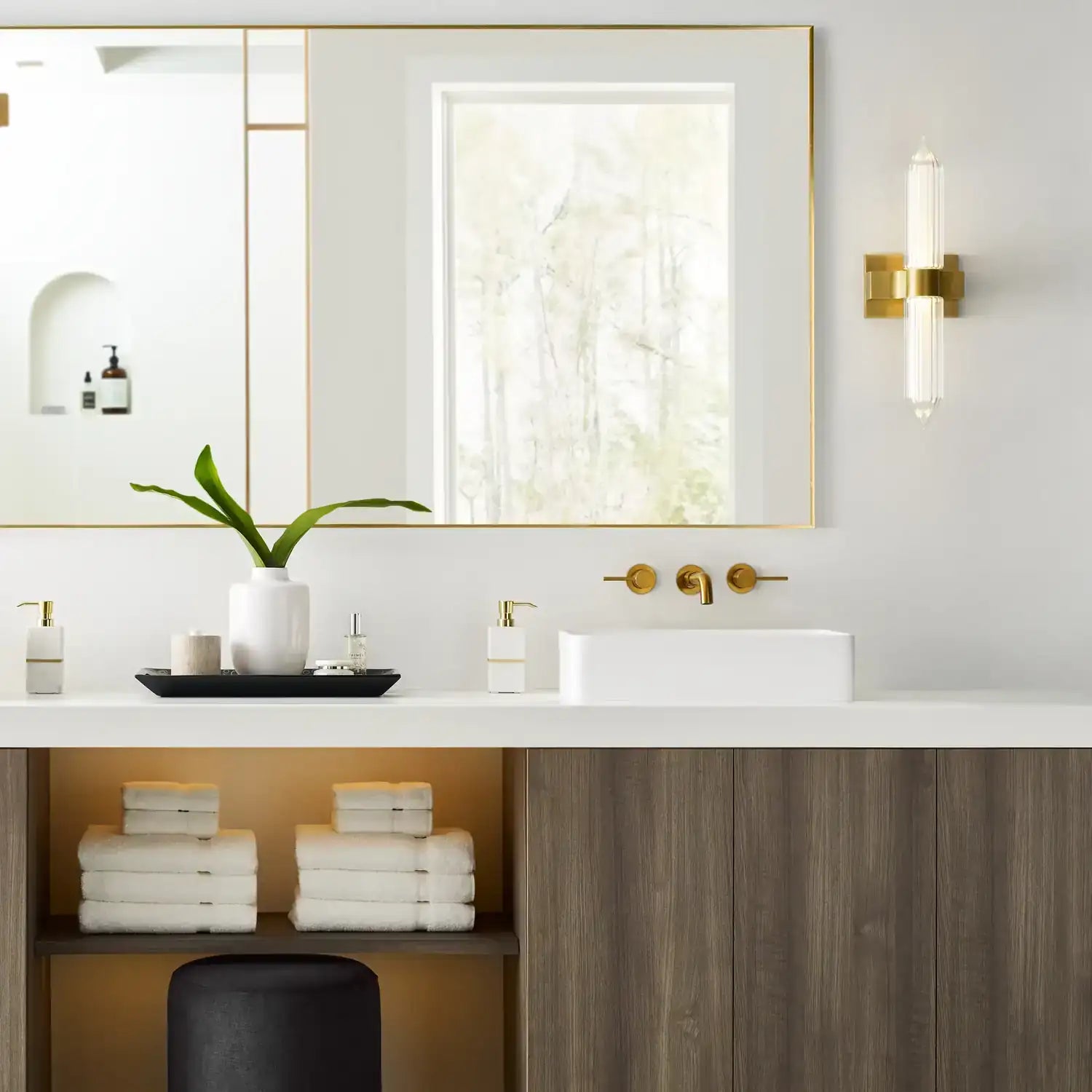 VISUAL COMFORT & CO., LANGSTON SCONCE, WALL SCONCES