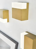 VISUAL COMFORT MODERN, MORTAR SCONCE, WALL SCONCES