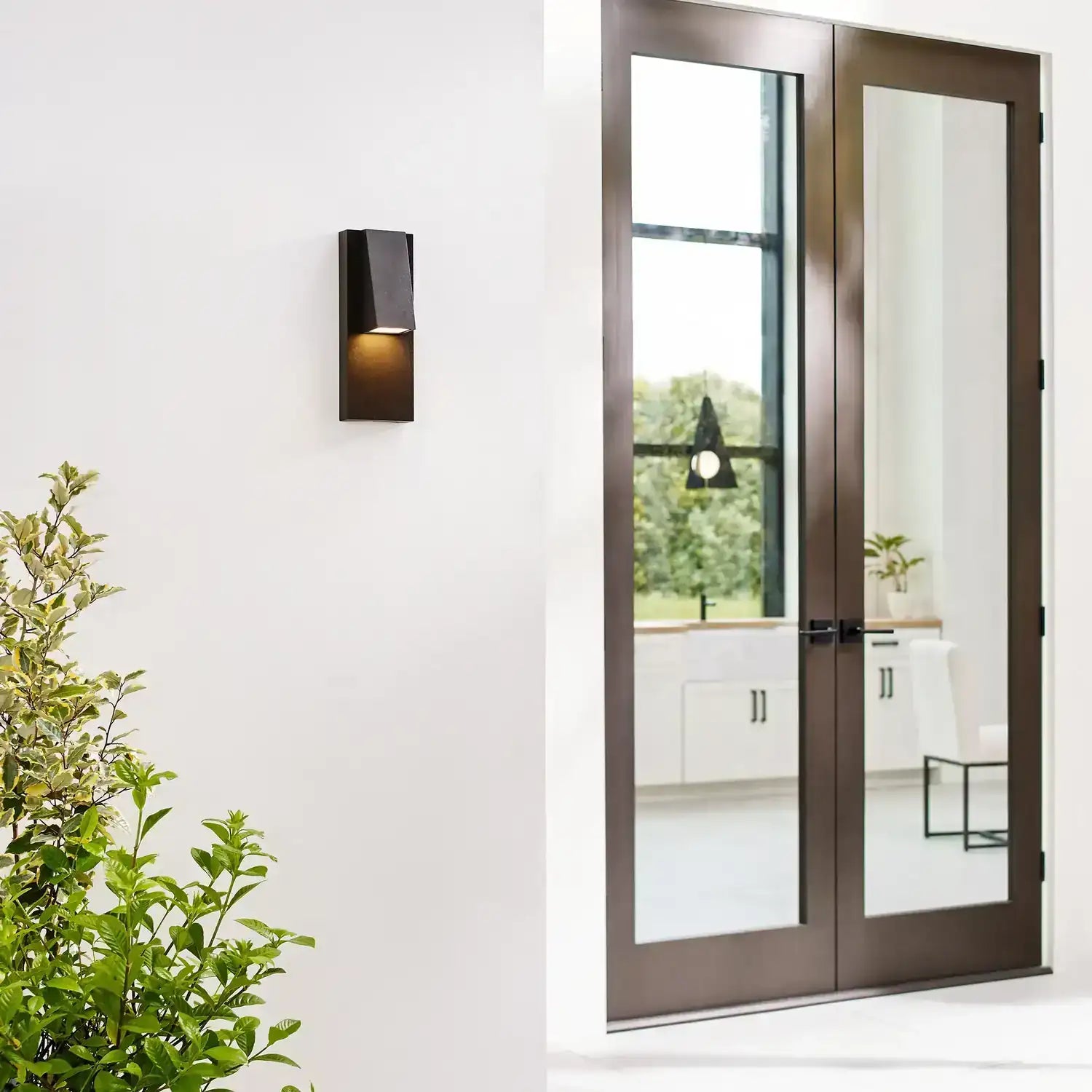 VISUAL COMFORT MODERN, PEAK OUTDOOR WALL, OUTDOOR WALL LIGHTS