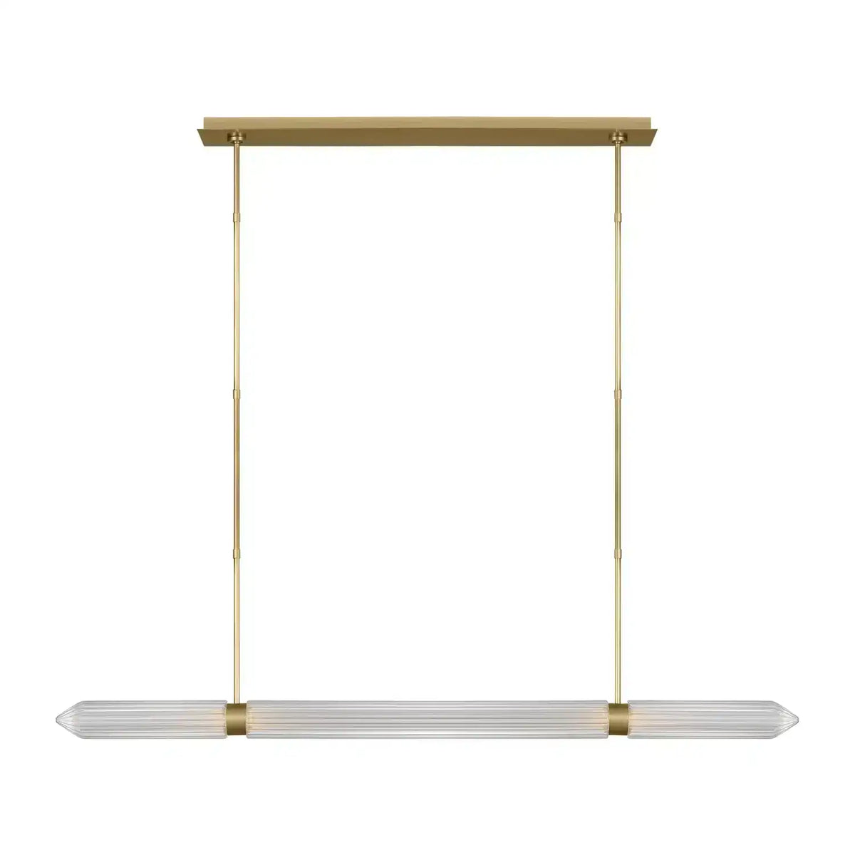 VISUAL COMFORT MODERN, LANGSTON X-LARGE LINEAR CHANDELIER, PENDANT LIGHT