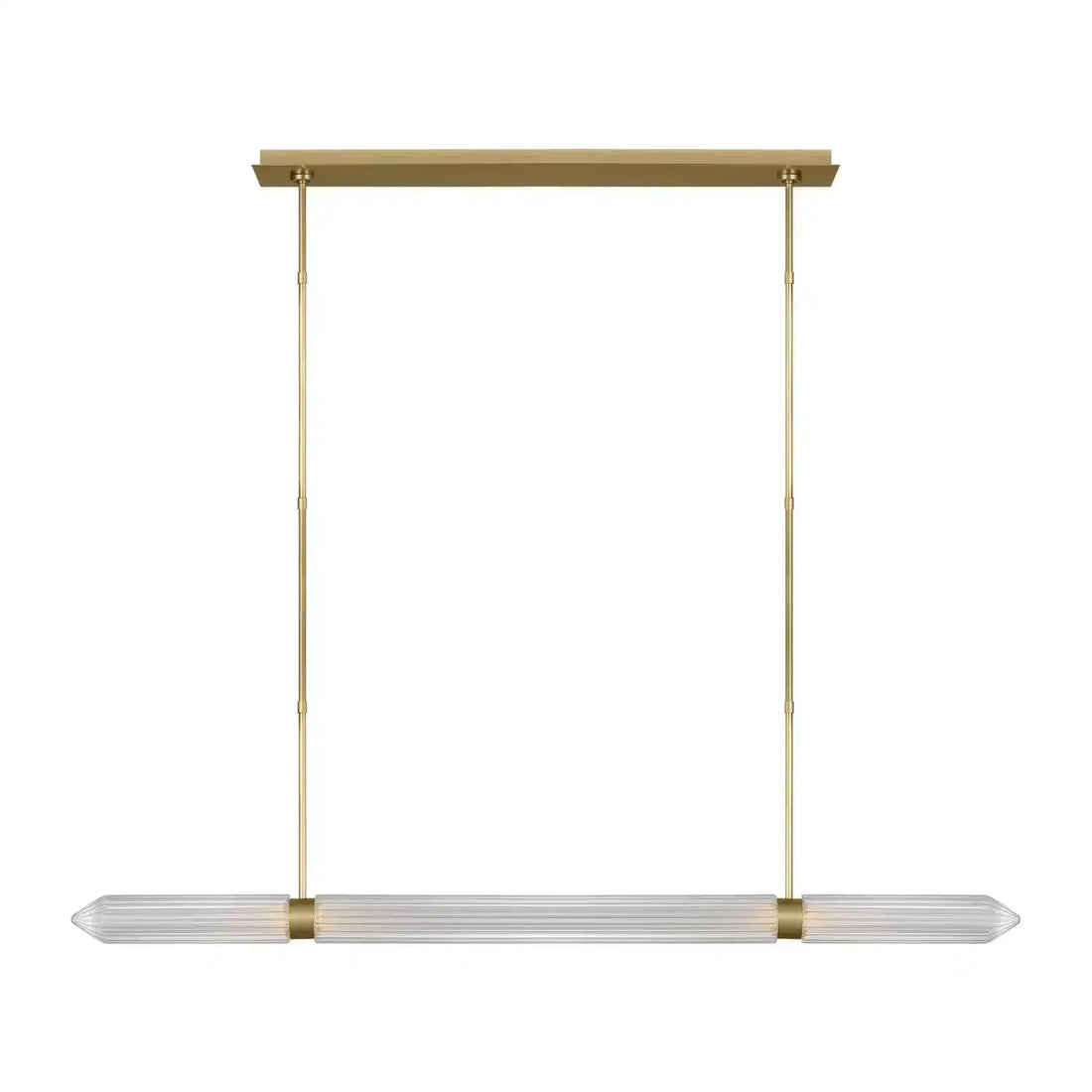 VISUAL COMFORT MODERN, LANGSTON X-LARGE LINEAR CHANDELIER, PENDANT LIGHT