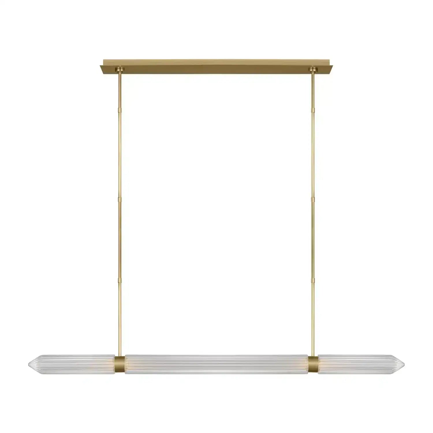 VISUAL COMFORT MODERN, LANGSTON X-LARGE LINEAR CHANDELIER, PENDANT LIGHT