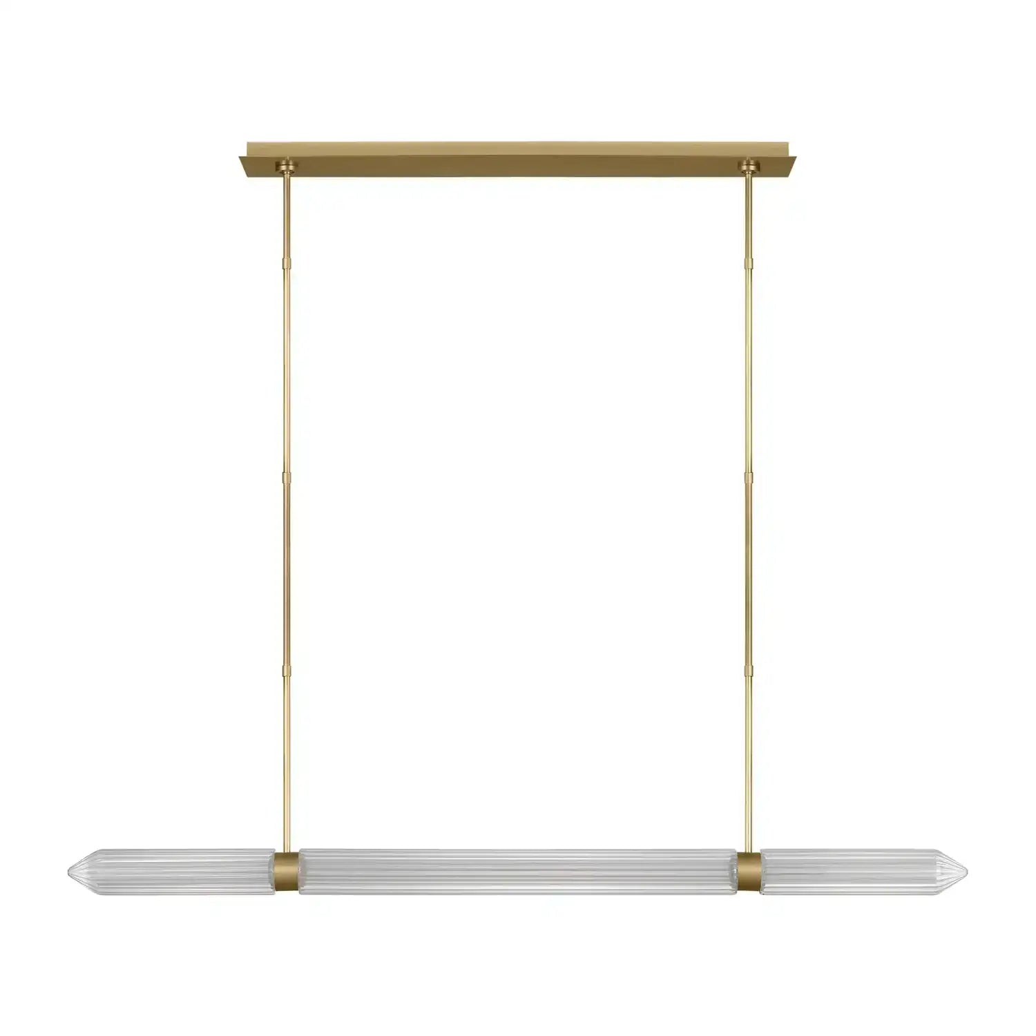VISUAL COMFORT MODERN, LANGSTON X-LARGE LINEAR CHANDELIER, PENDANT LIGHT