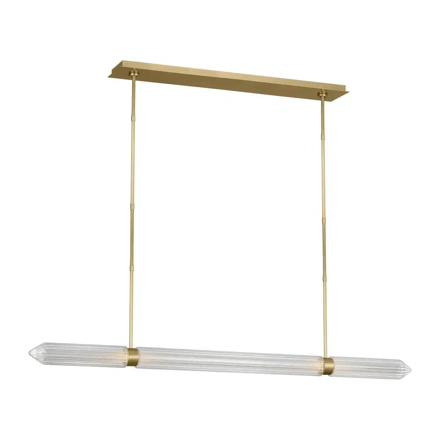 VISUAL COMFORT MODERN, LANGSTON X-LARGE LINEAR CHANDELIER, PENDANT LIGHT