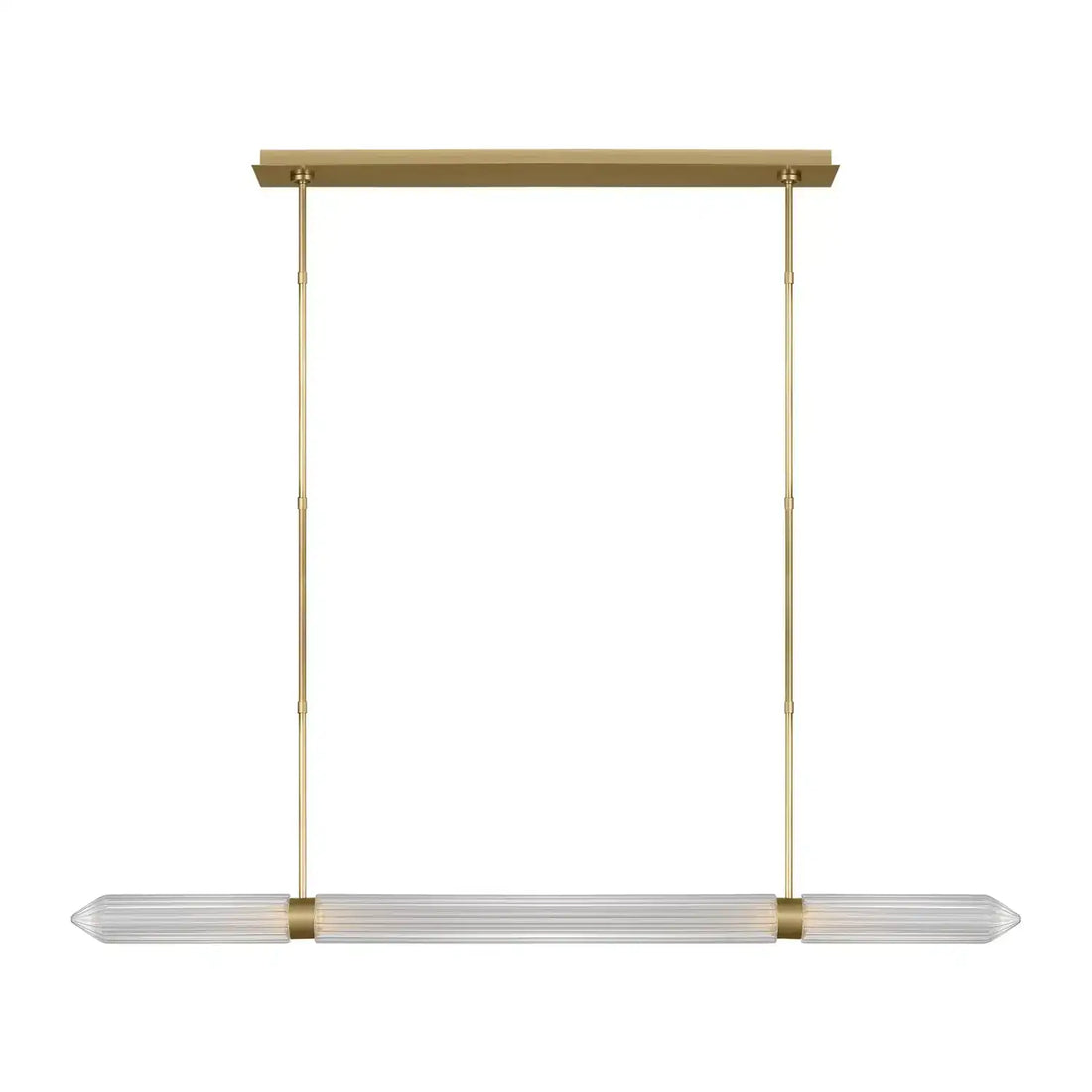 VISUAL COMFORT MODERN, LANGSTON X-LARGE LINEAR CHANDELIER, PENDANT LIGHT