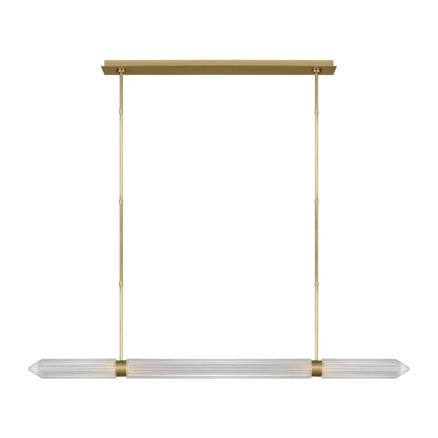 VISUAL COMFORT MODERN, LANGSTON X-LARGE LINEAR CHANDELIER, PENDANT LIGHT