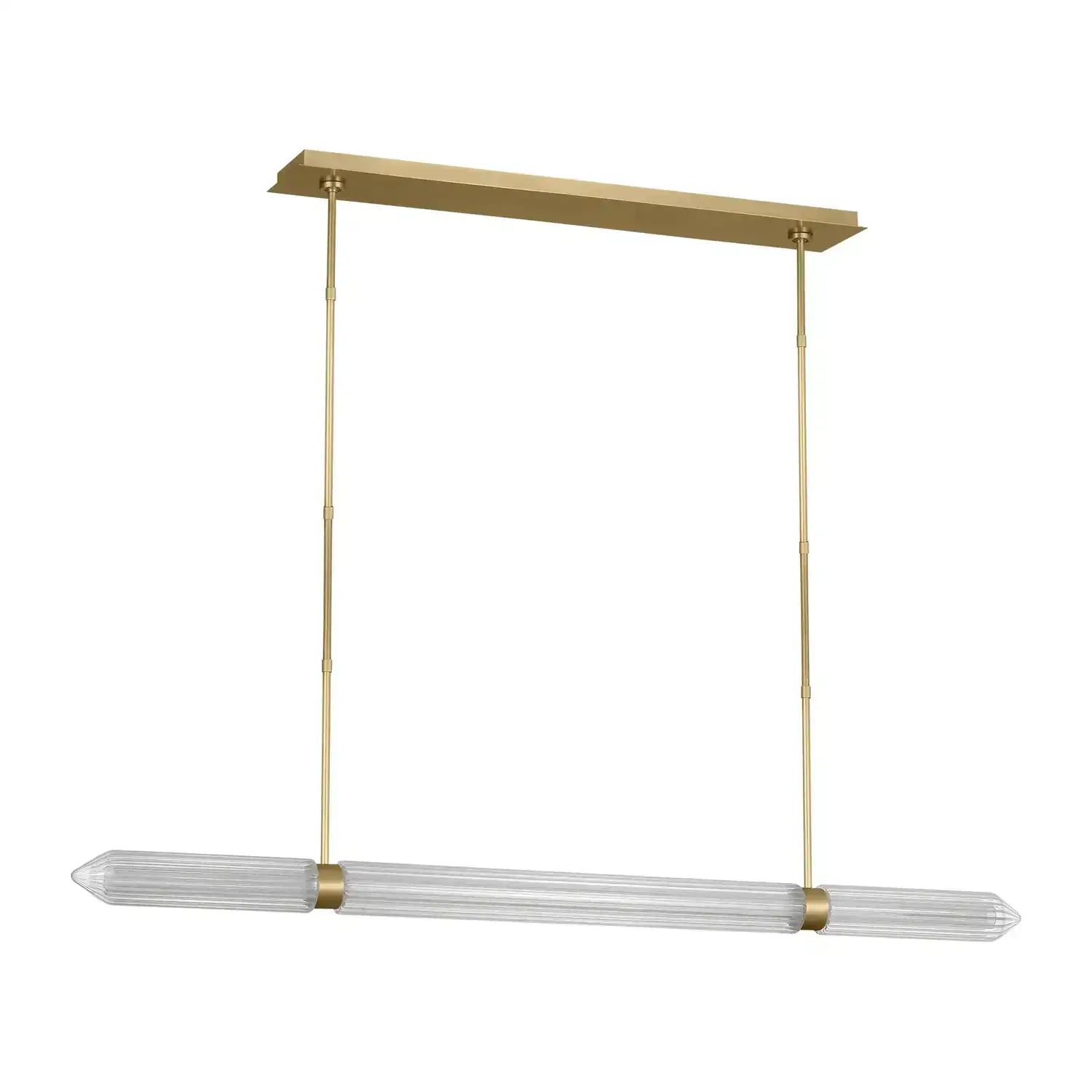 VISUAL COMFORT MODERN, LANGSTON X-LARGE LINEAR CHANDELIER, PENDANT LIGHT