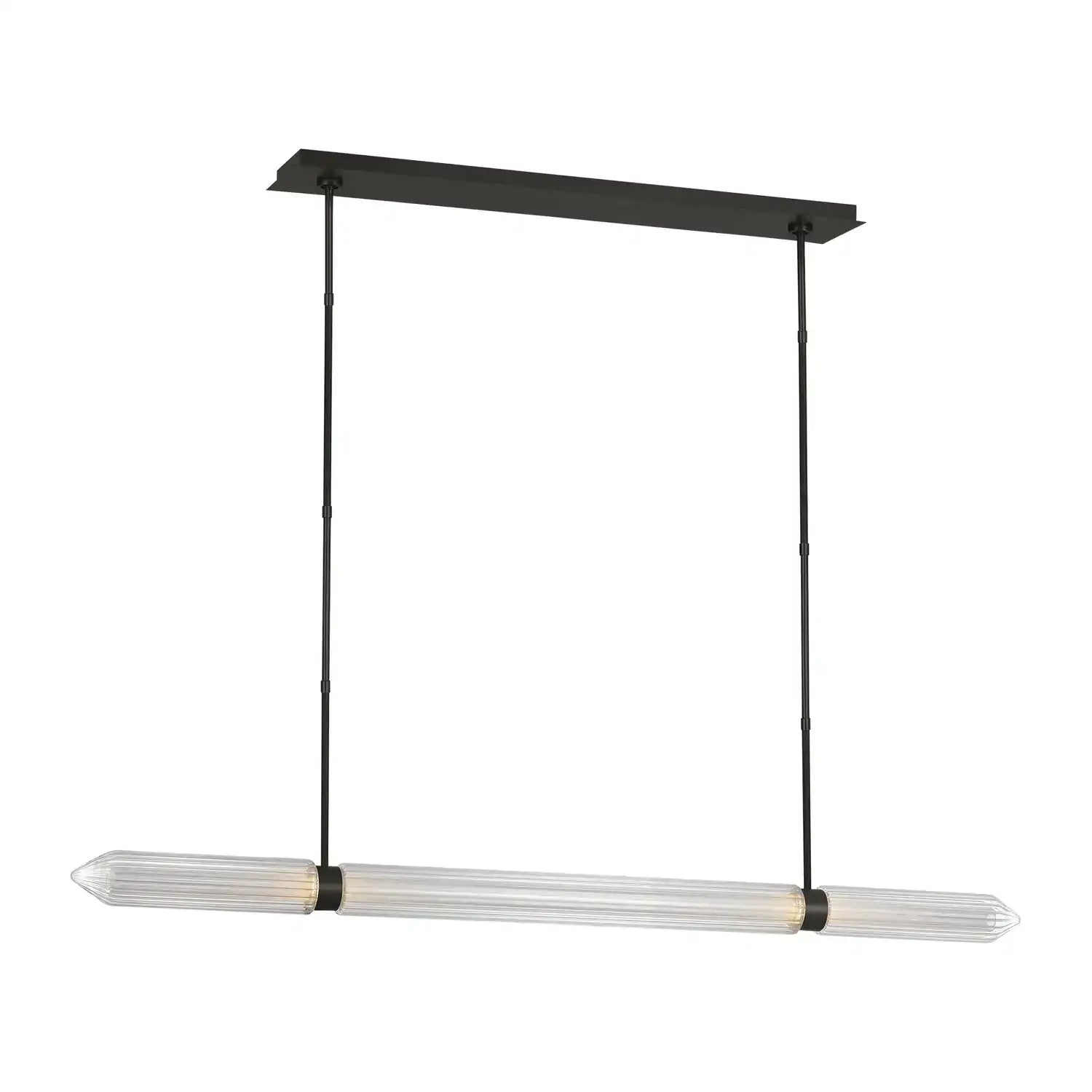 VISUAL COMFORT MODERN, LANGSTON X-LARGE LINEAR CHANDELIER, PENDANT LIGHT