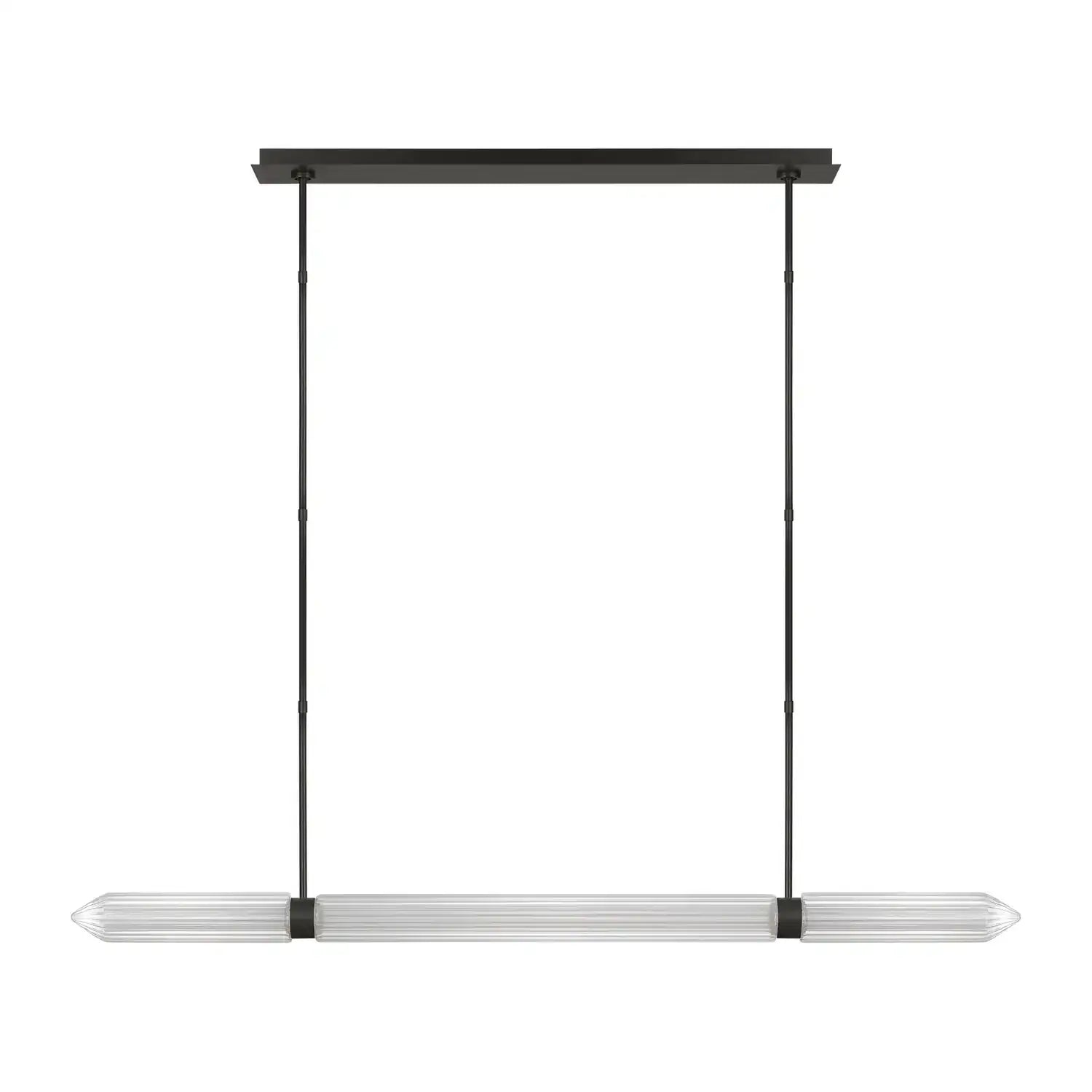 VISUAL COMFORT MODERN, LANGSTON X-LARGE LINEAR CHANDELIER, PENDANT LIGHT