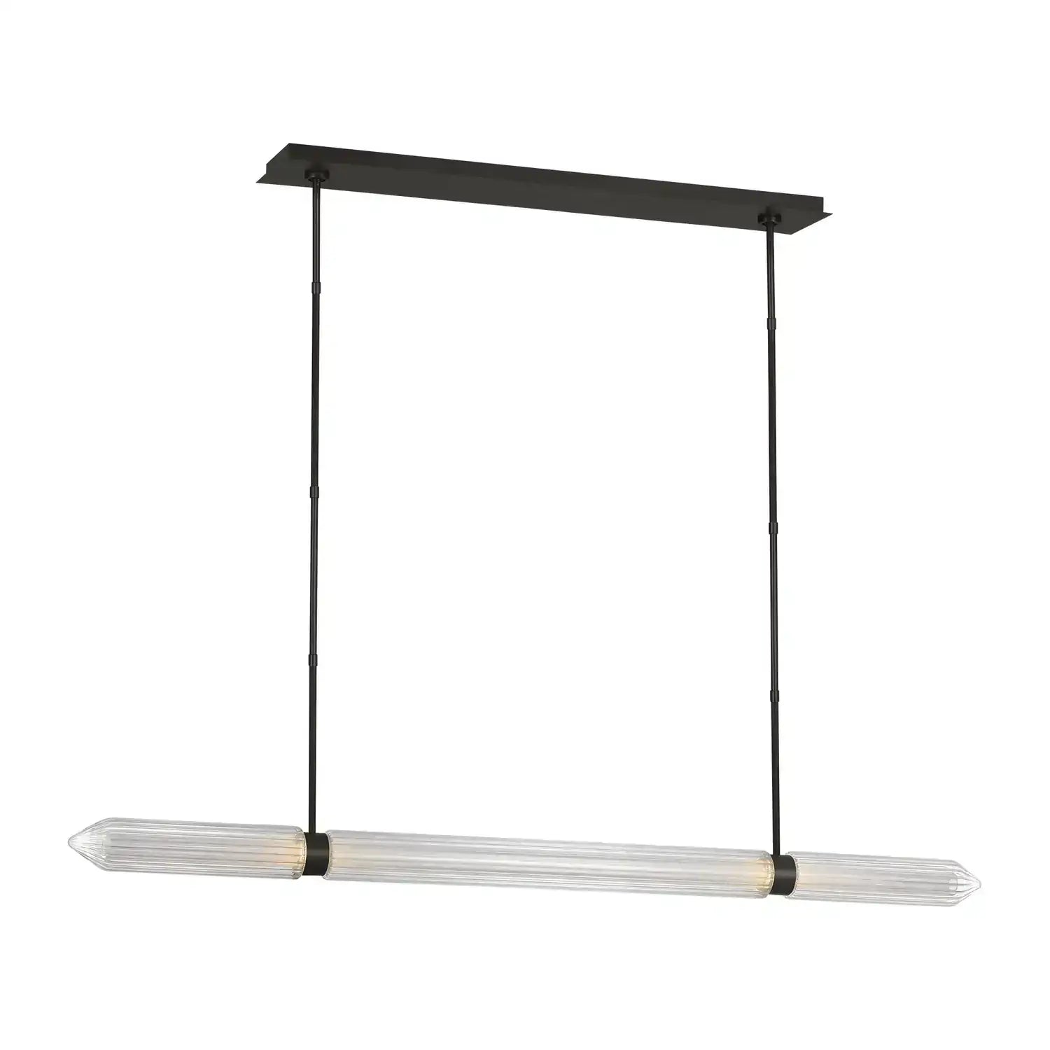 VISUAL COMFORT MODERN, LANGSTON X-LARGE LINEAR CHANDELIER, PENDANT LIGHT