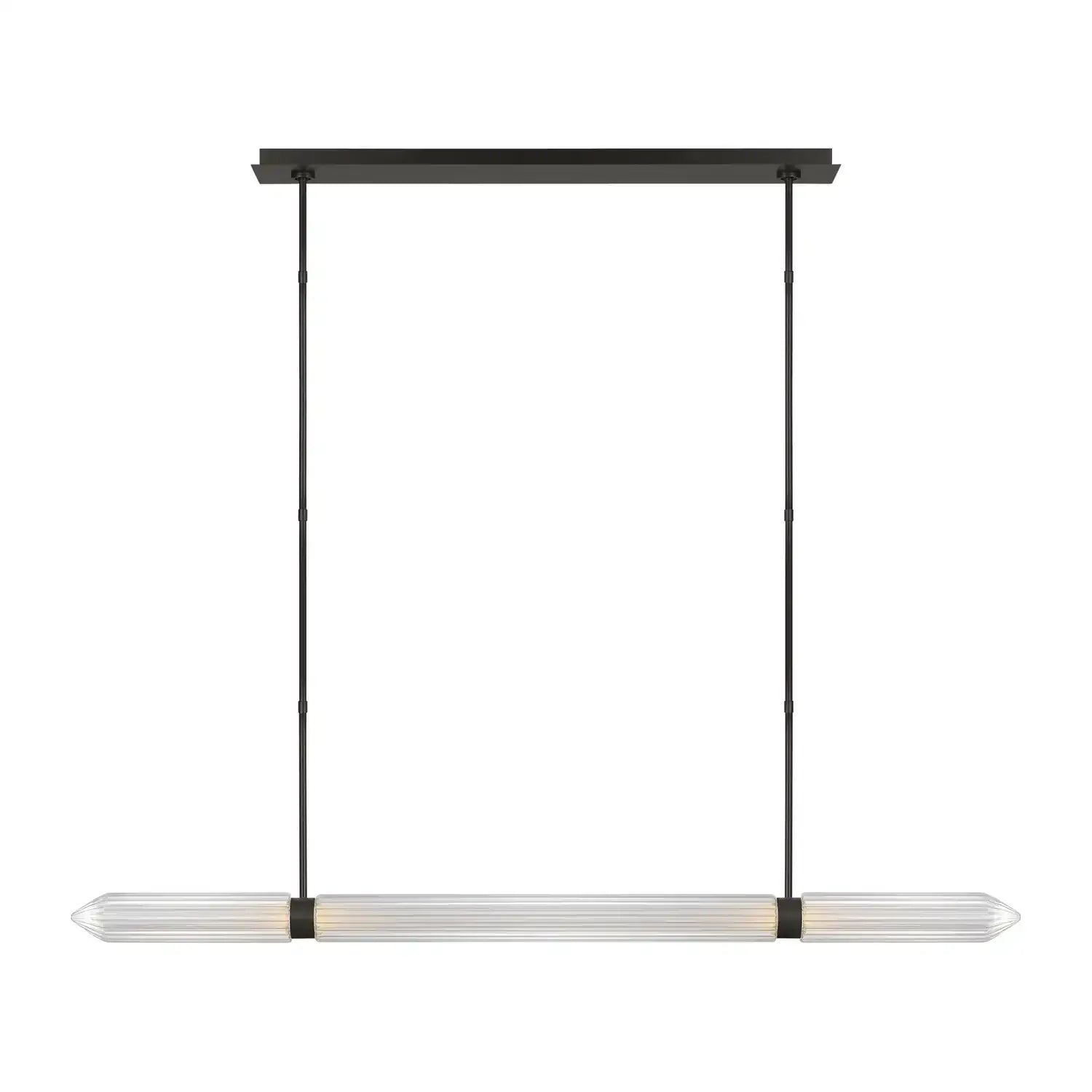 VISUAL COMFORT MODERN, LANGSTON X-LARGE LINEAR CHANDELIER, PENDANT LIGHT