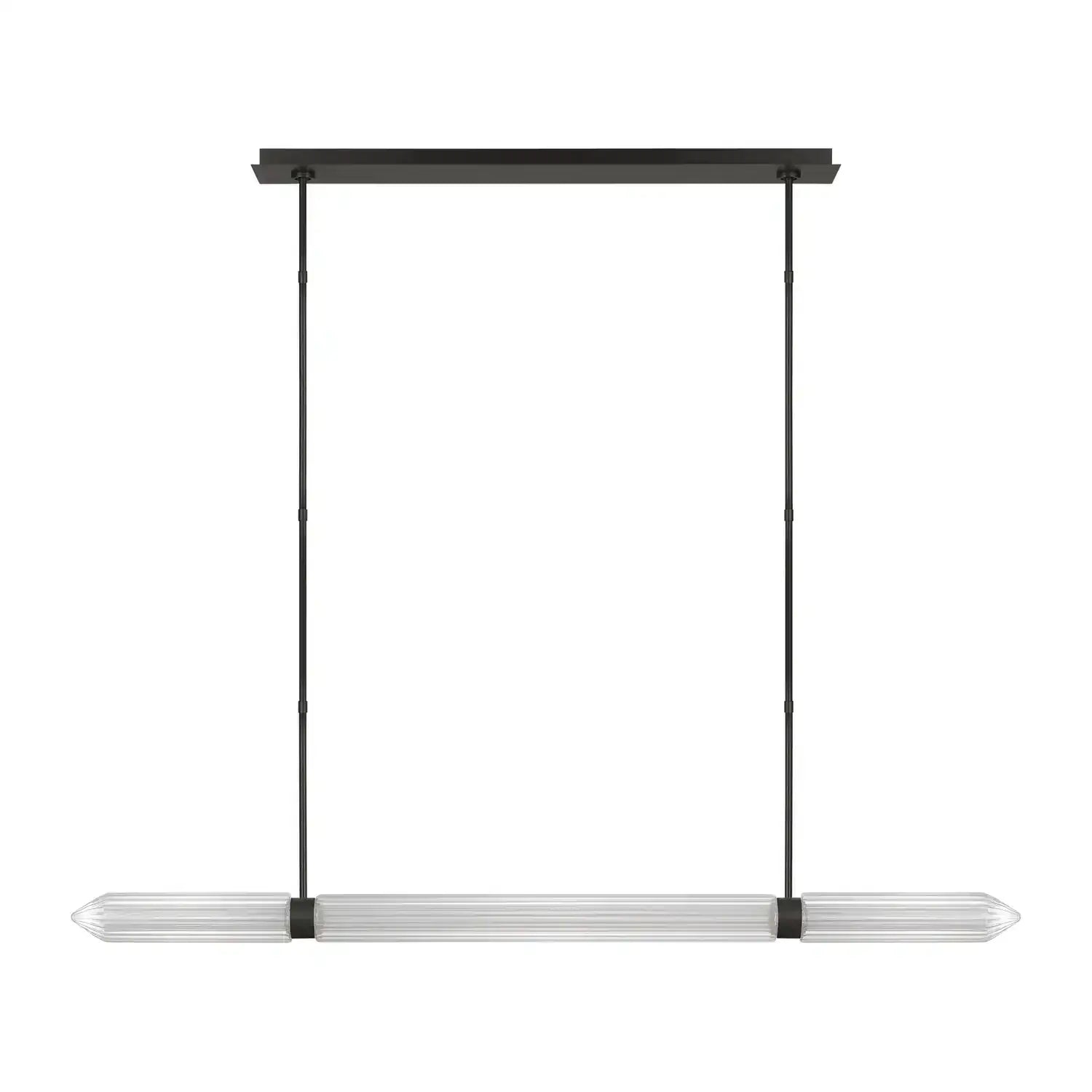 VISUAL COMFORT MODERN, LANGSTON X-LARGE LINEAR CHANDELIER, PENDANT LIGHT