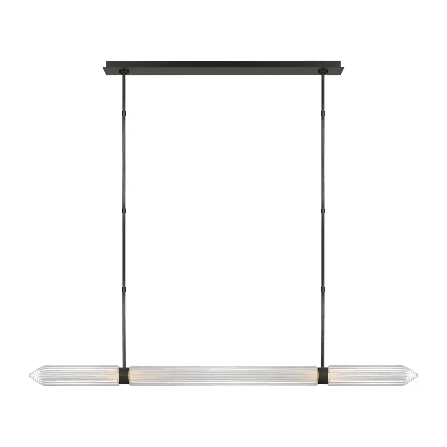 VISUAL COMFORT MODERN, LANGSTON X-LARGE LINEAR CHANDELIER, PENDANT LIGHT