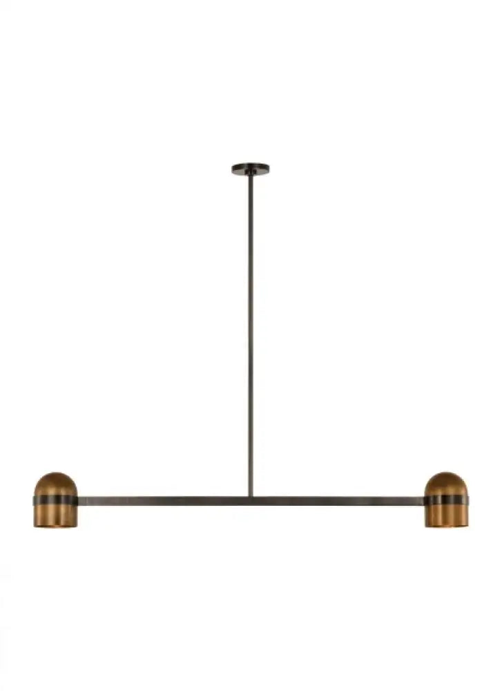 VISUAL COMFORT MODERN, OCTAVIA LINEAR CHANDELIER, PENDANT LIGHT